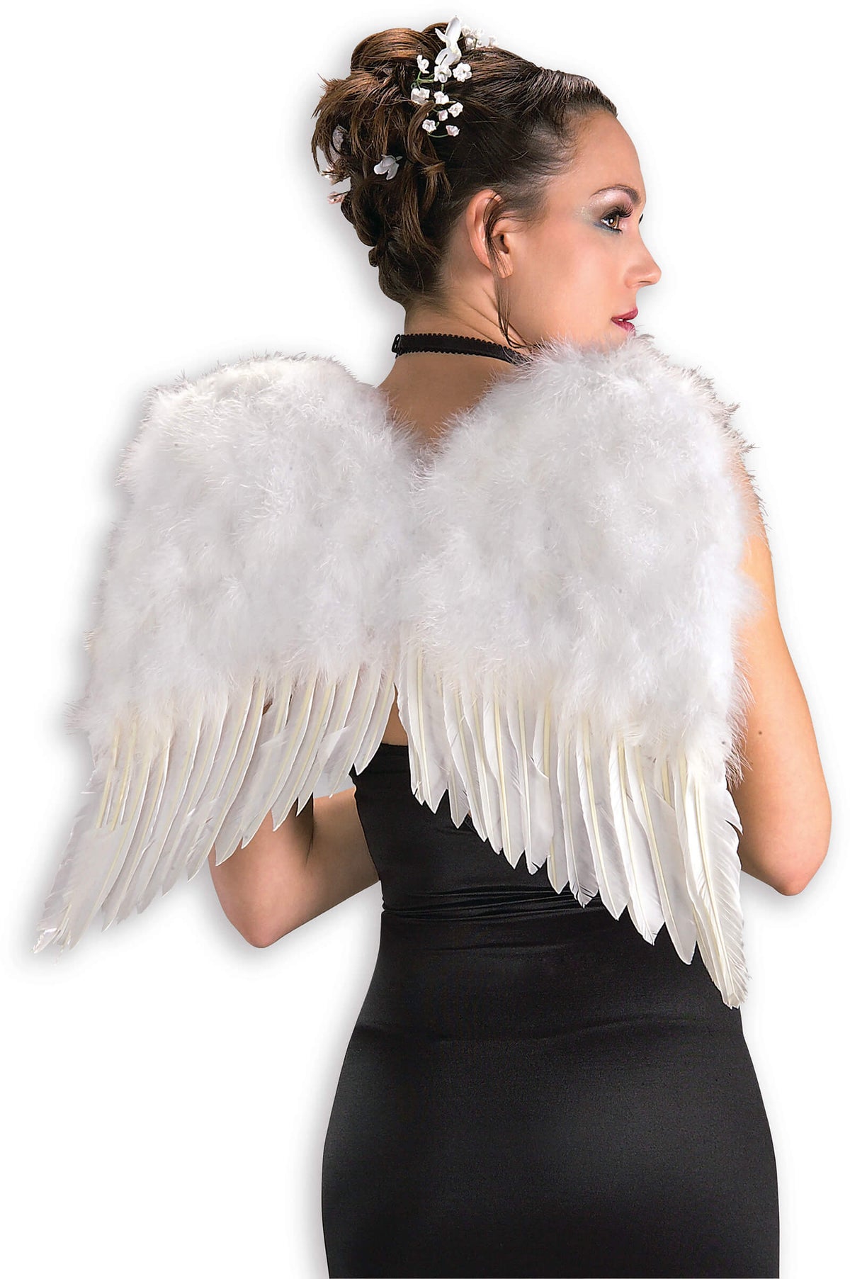 20&quot; Feather Wings White