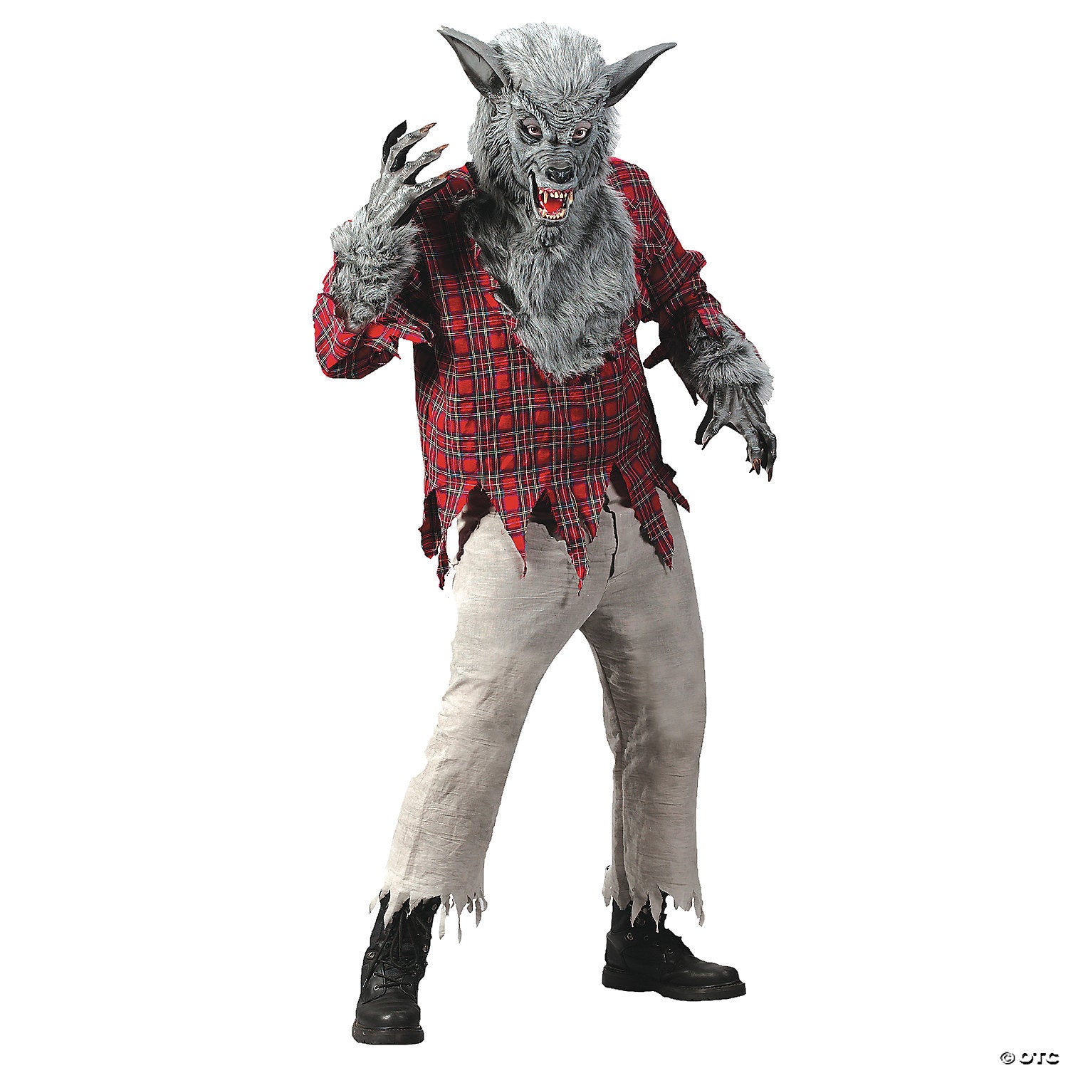 Men's Silver Werewolf Costume Adult Standard